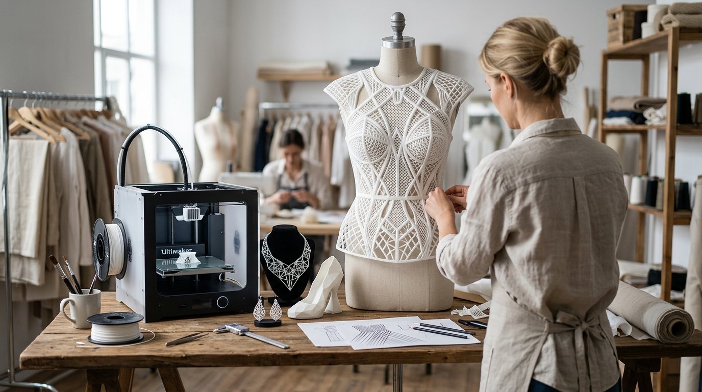 Impression 3D dans l'industrie de la mode